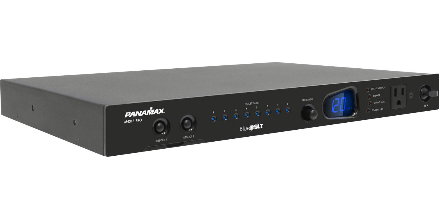 Details about   Panamax M4315-PRO BlueBOLT-Controllable Power Conditioner 8 Outlet 1 Always On 